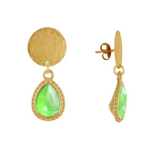 Neon green Earrings