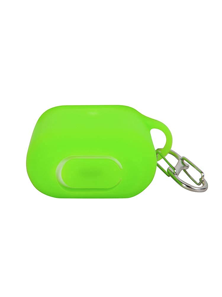 FELONY CASE – Soft Silicone AirPods Case 2 &1 - Neon Green | Shockproof, 360° Protective Apple Airpods Case Cover with Keychain | Wireless Charging Compatible with Front LED Visible