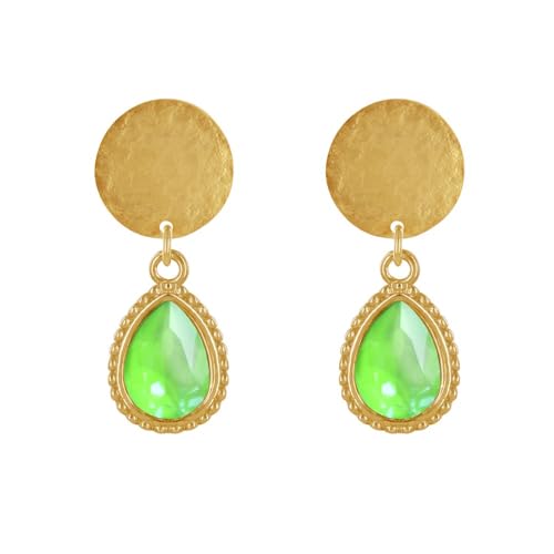 Neon green Earrings