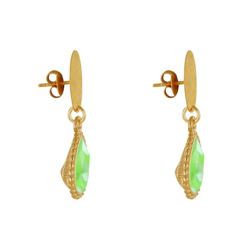 Neon green Earrings