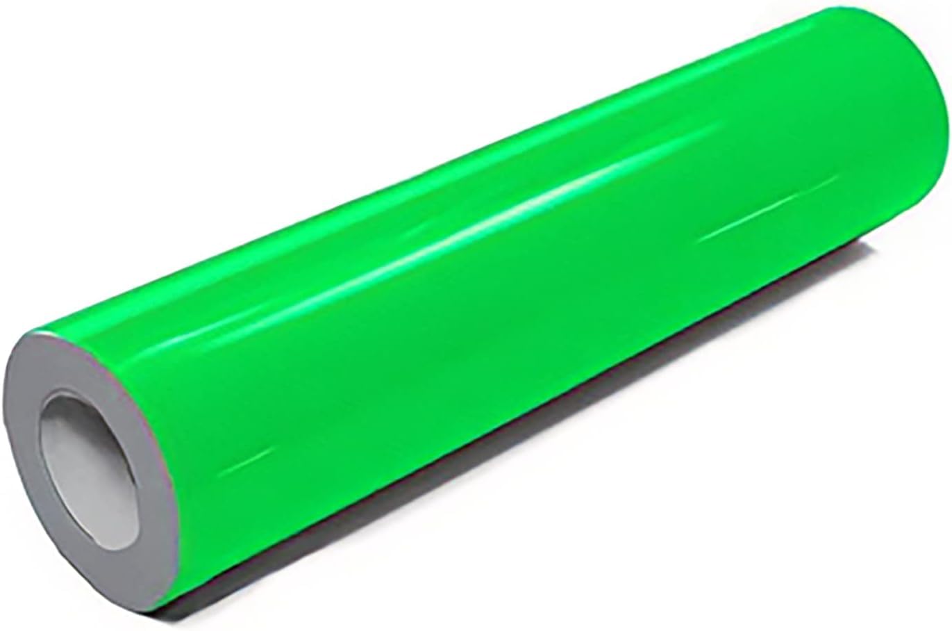 VViViD DECO65 Neon Fluorescent Green Permanent Adhesive Craft 12 Inch x 5ft Vinyl Roll for Cricut, Silhouette & Cameo Including 12 Inchx12 Inch ORACAL Transfer Paper Sheet