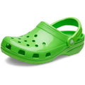 Crocs Unisex-Adult Classic Clog, Clogs for Women and Men, Green Slime, 12 Women/10 Men