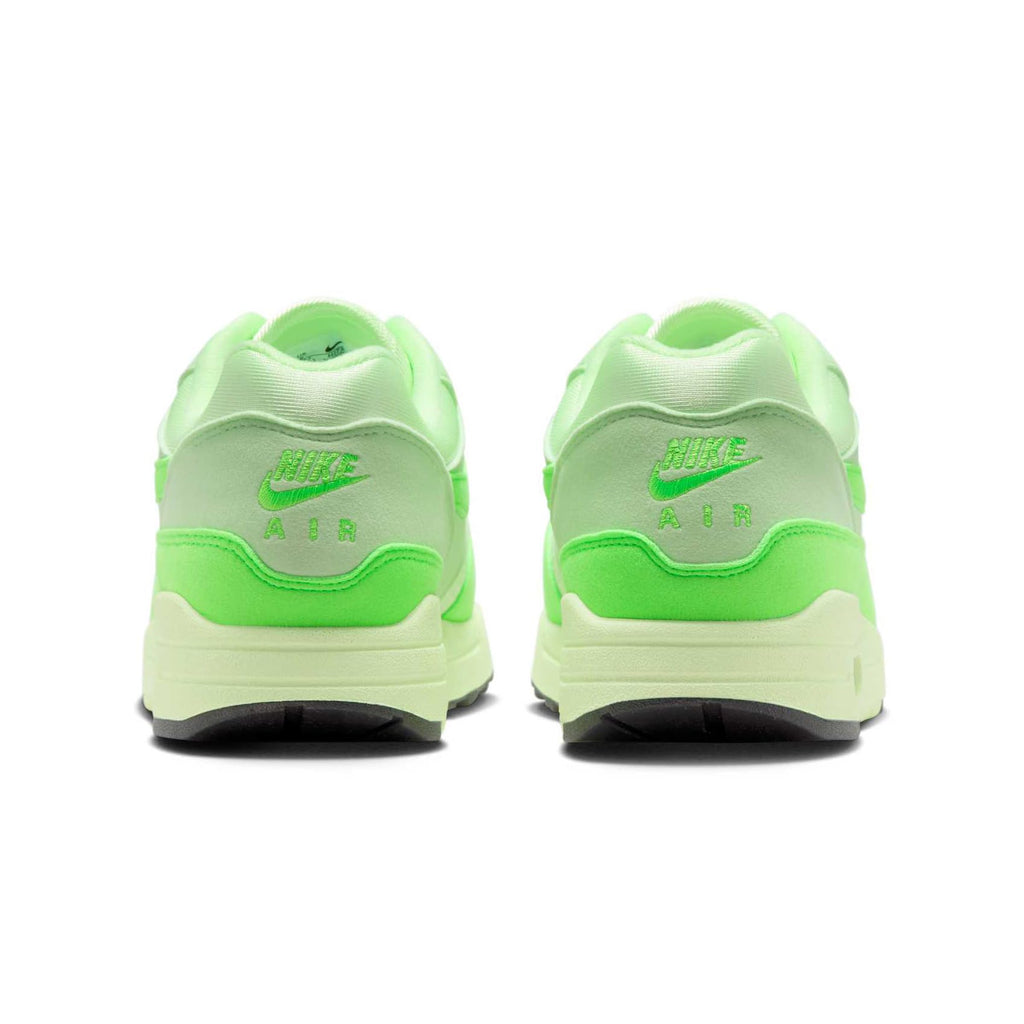 Nike Women's Air Max 1 '87 Shoes, Vapor Green/Barely Volt/Black/Green Strike, Size 7