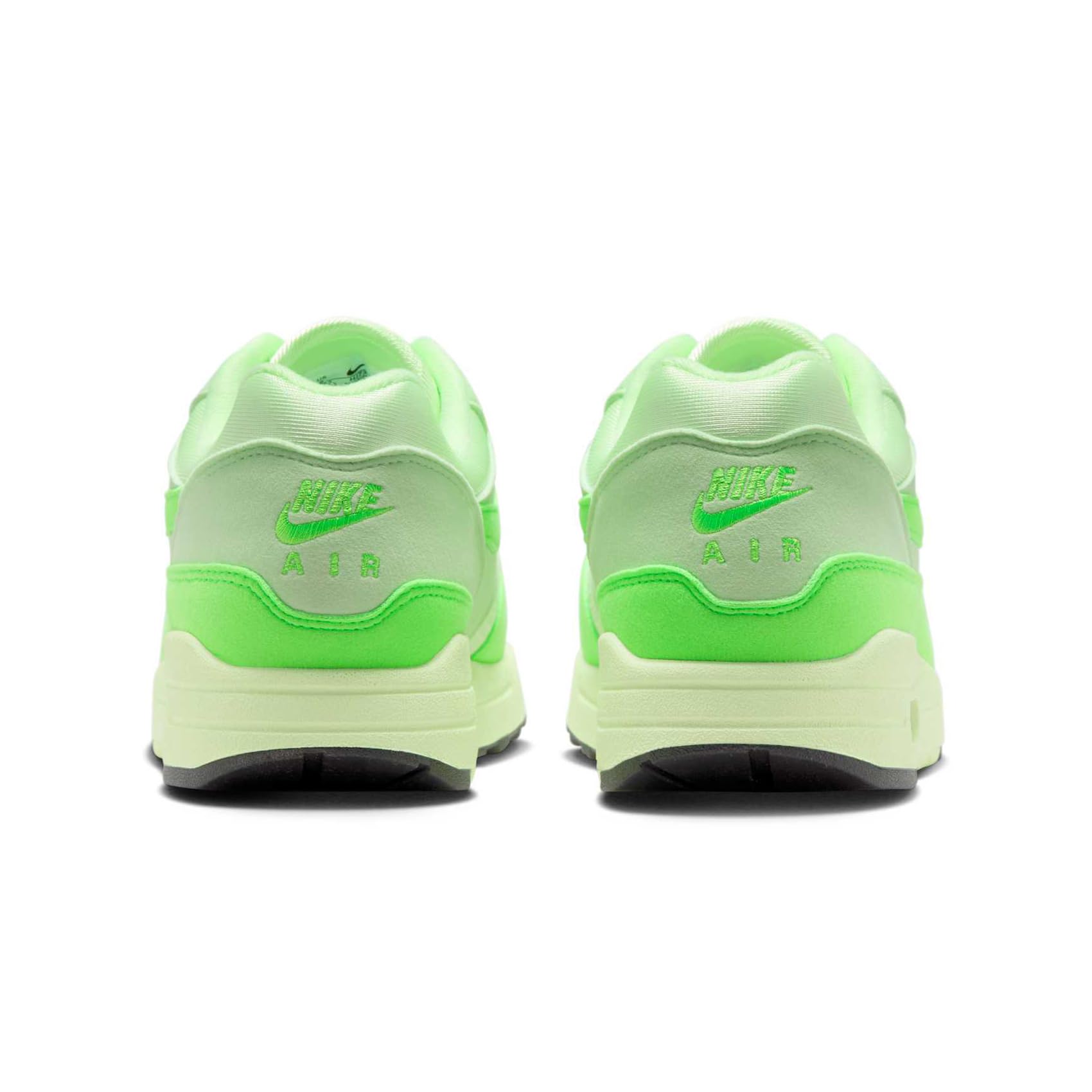 Nike Women's Air Max 1 '87 Shoes, Vapor Green/Barely Volt/Black/Green Strike, Size 7