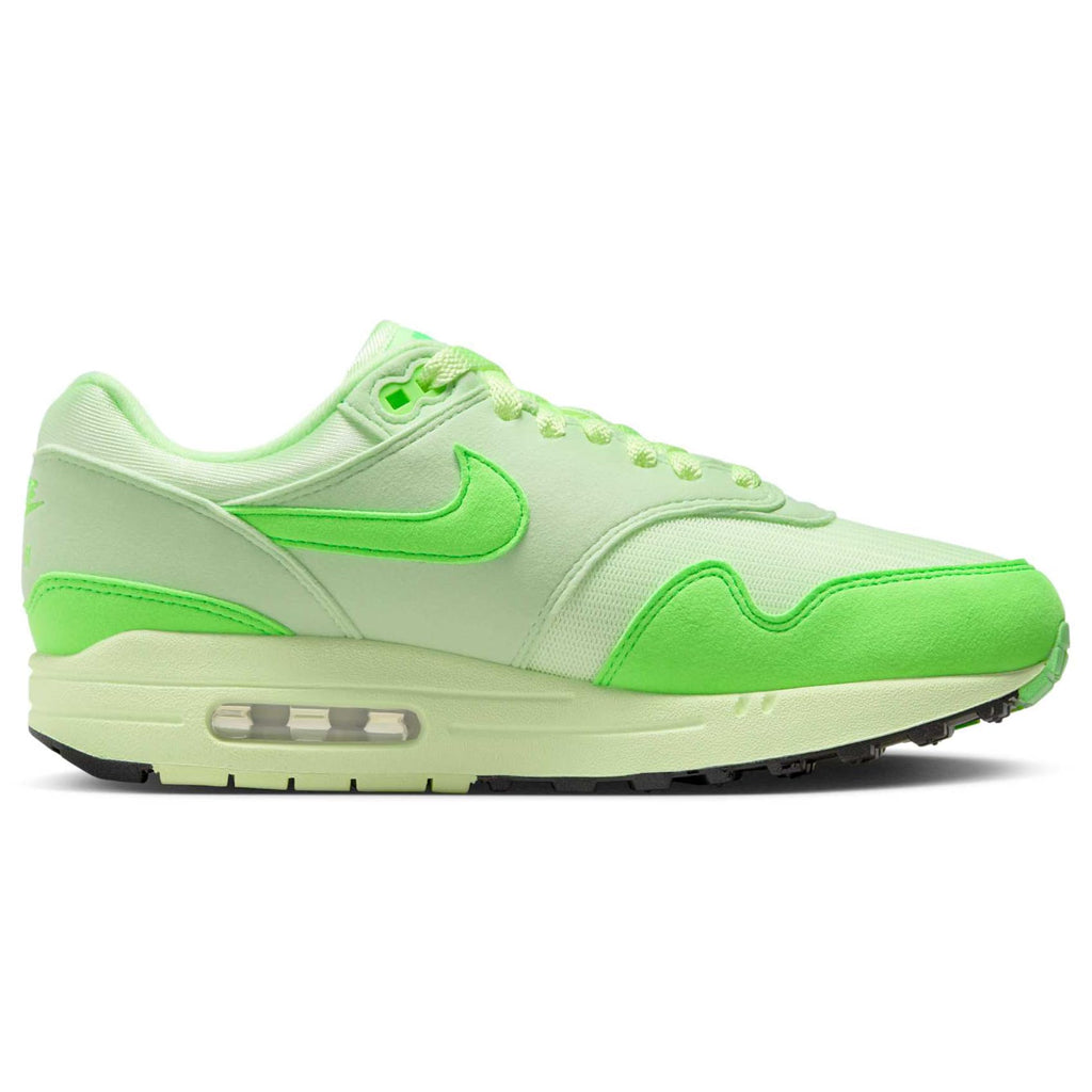 Nike Women's Air Max 1 '87 Shoes, Vapor Green/Barely Volt/Black/Green Strike, Size 7