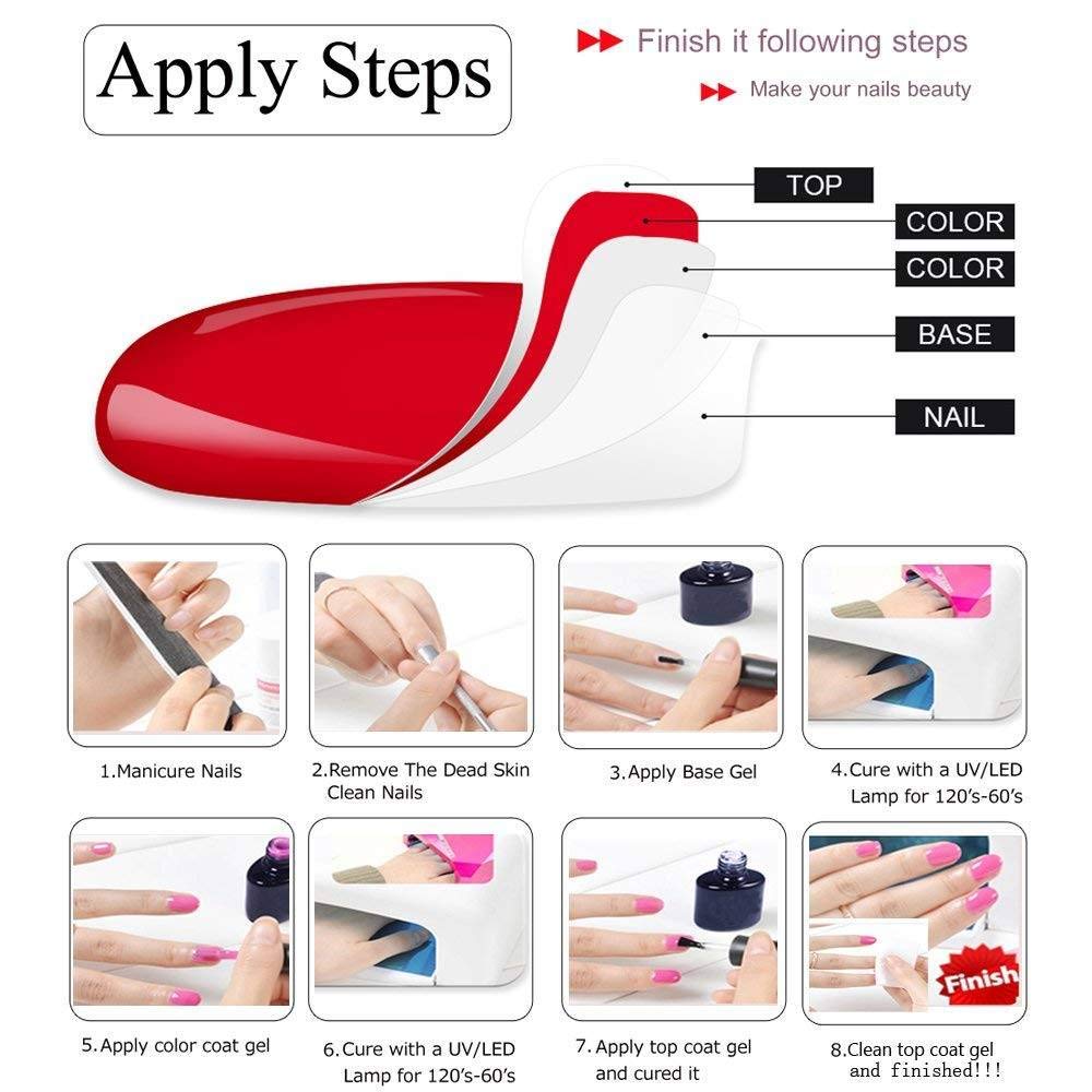 Vishine Gelpolish Professional Lacquer Color Soak Off UV LED Gel Nail Polish Manicure Green(1473)