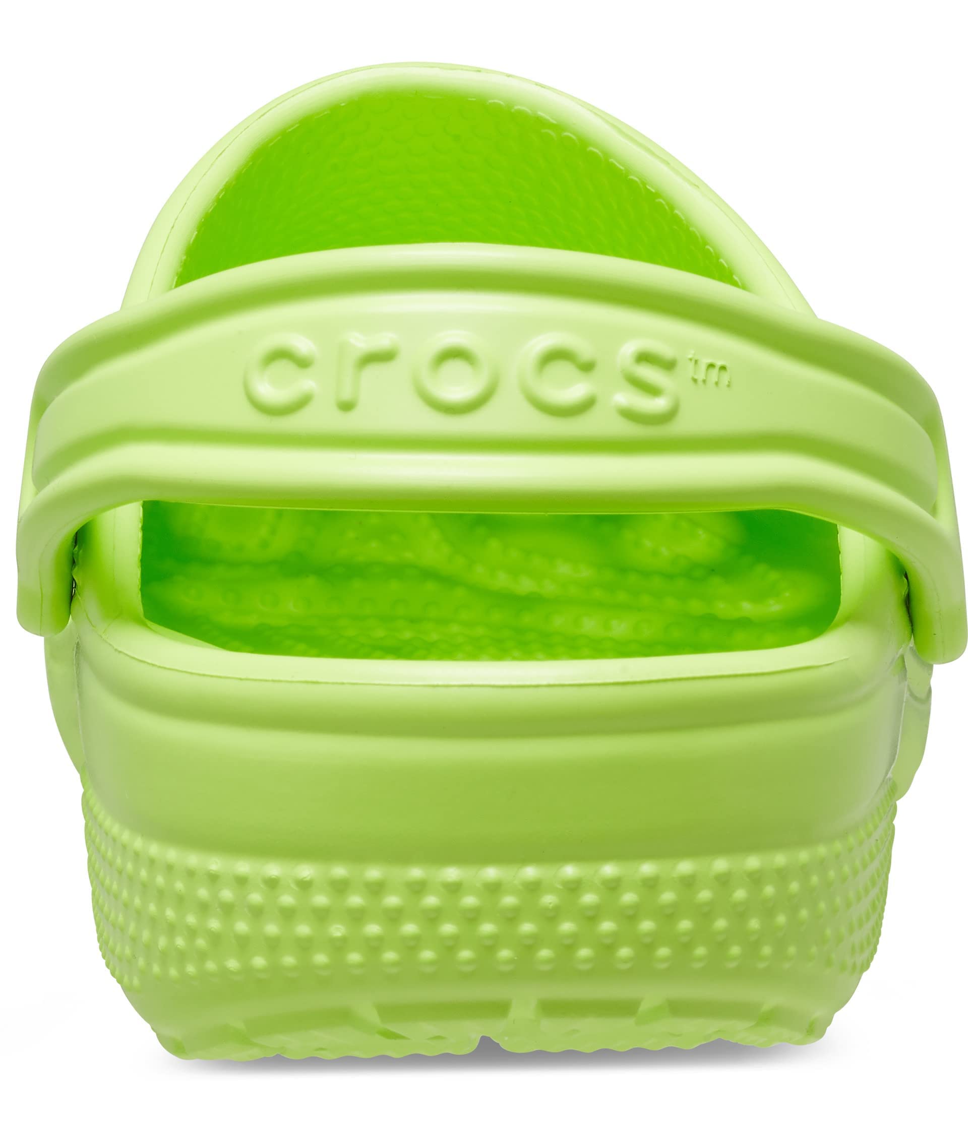 Crocs Kids' Classic Clog, Limeade, 8 Toddler