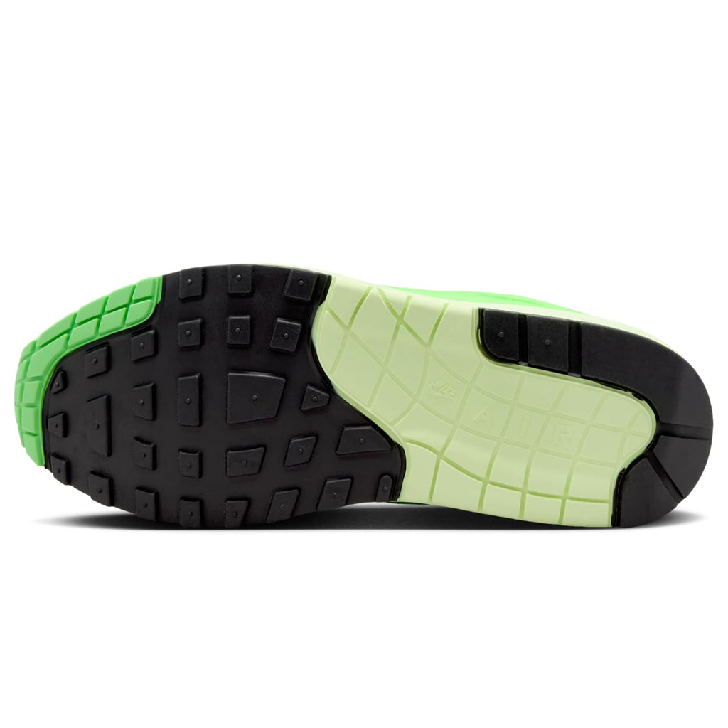 Nike Women's Air Max 1 '87 Shoes, Vapor Green/Barely Volt/Black/Green Strike, Size 7