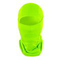 SHEVERCH Ski Mask for Men Women Balaclava Face Mask Breathable UV Protection Football Running Riding Motorcycle Cycling, Neon Green, One Size