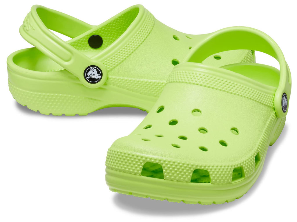 Crocs Kids' Classic Clog, Limeade, 8 Toddler