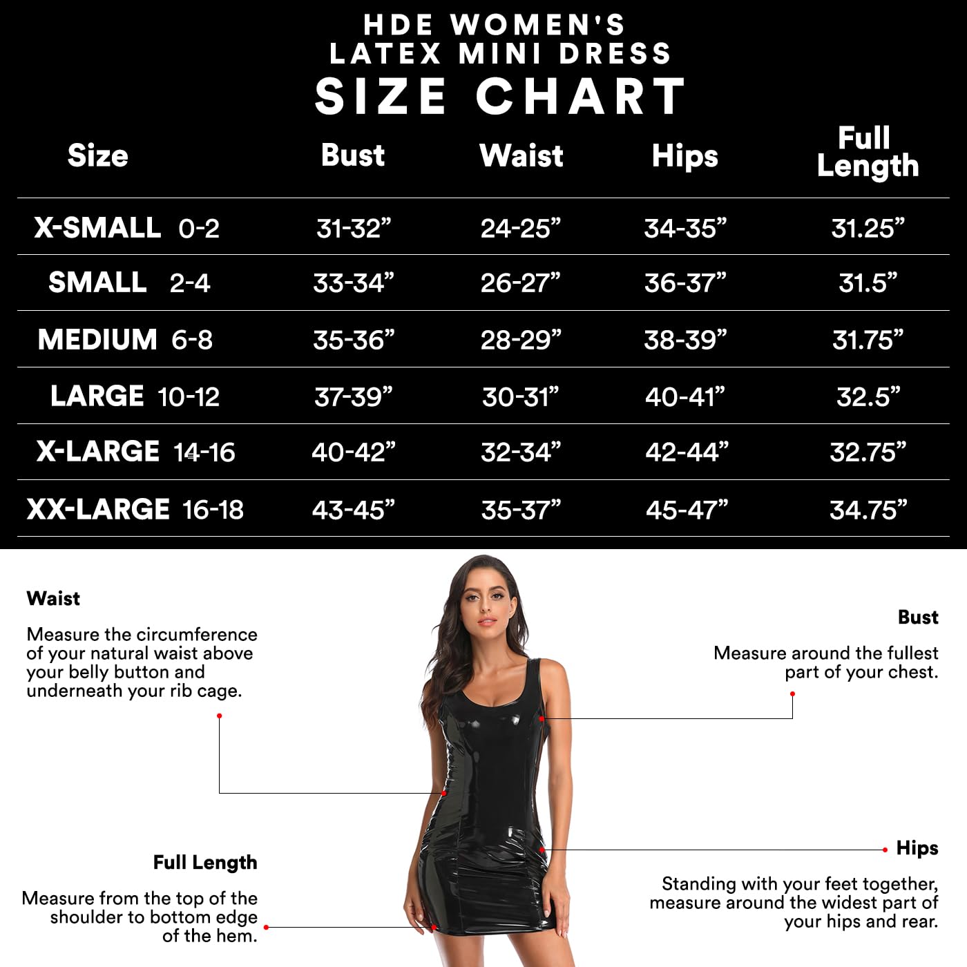 HDE Womens Latex Mini Dress Faux Leather Bodycon Sexy Club Dresses for Women, Green, X-Large