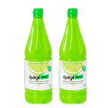 Pure Lime Juice 1L, 100% Squeezed Lime Juice from Concentrate, No Added Sugar, Product of Spain (2-Pack Lime)
