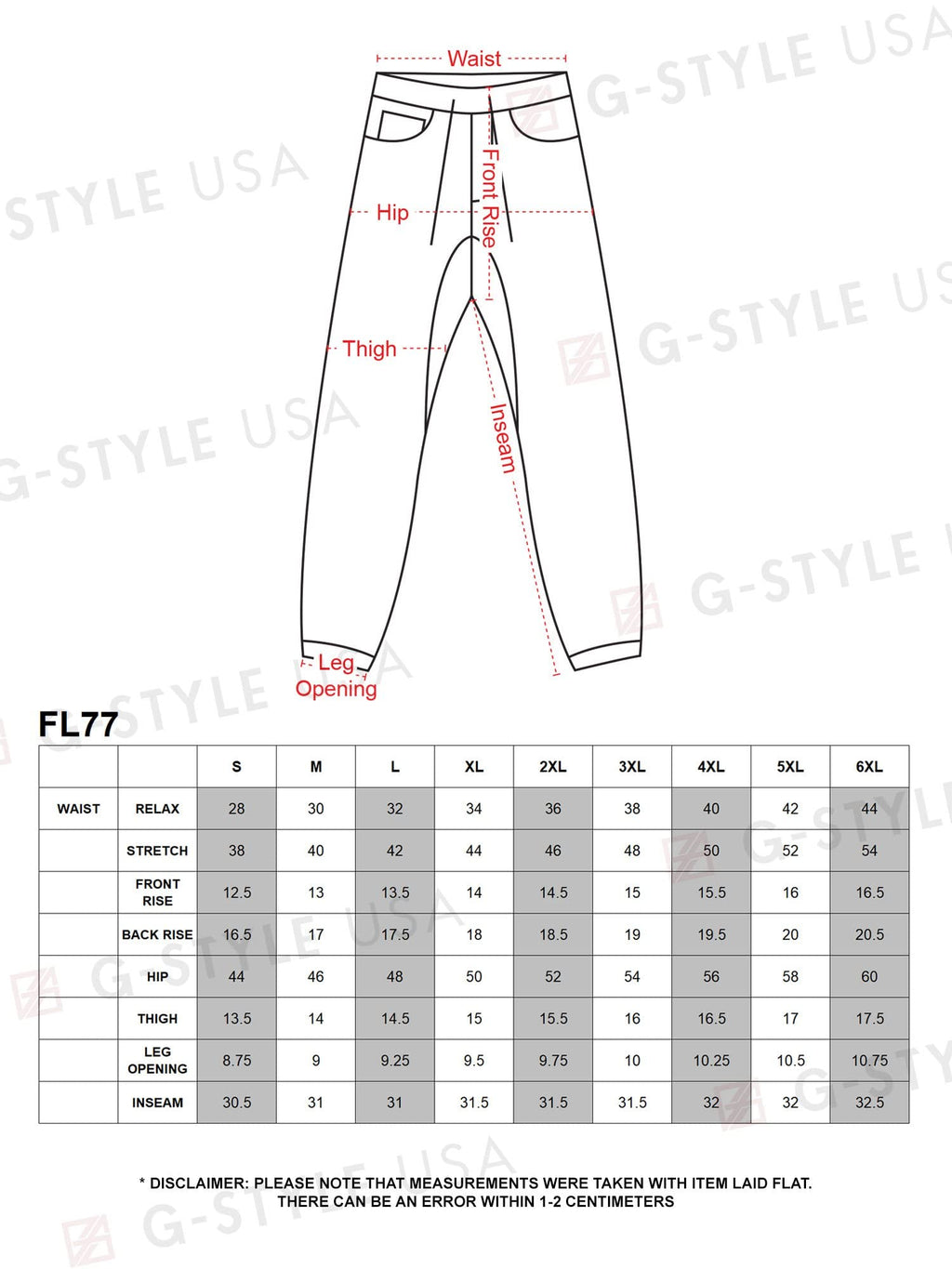 G-Style USA Men's Solid Fleece Heavyweight Cargo Pants FL77 - Neon Green - Small