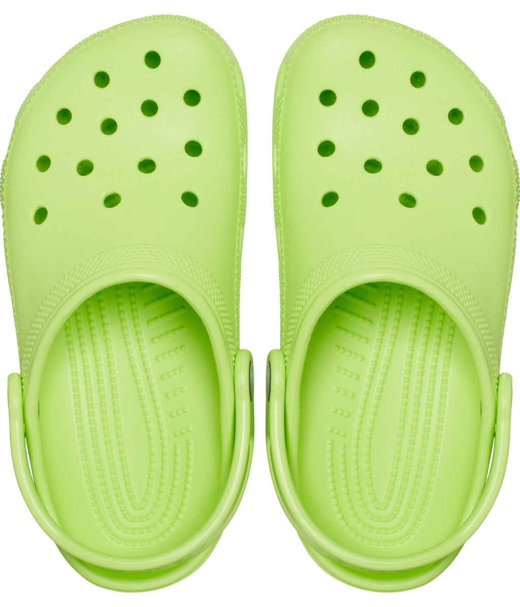Crocs Kids' Classic Clog, Limeade, 8 Toddler