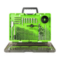 Neon green 60 Piece Bit Set with